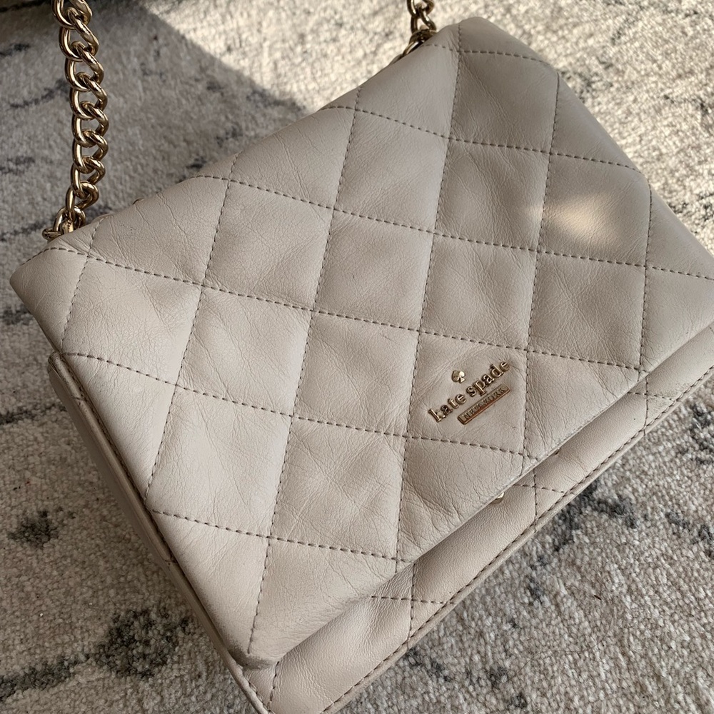Kate Spade Cross Body Bag - Cream
